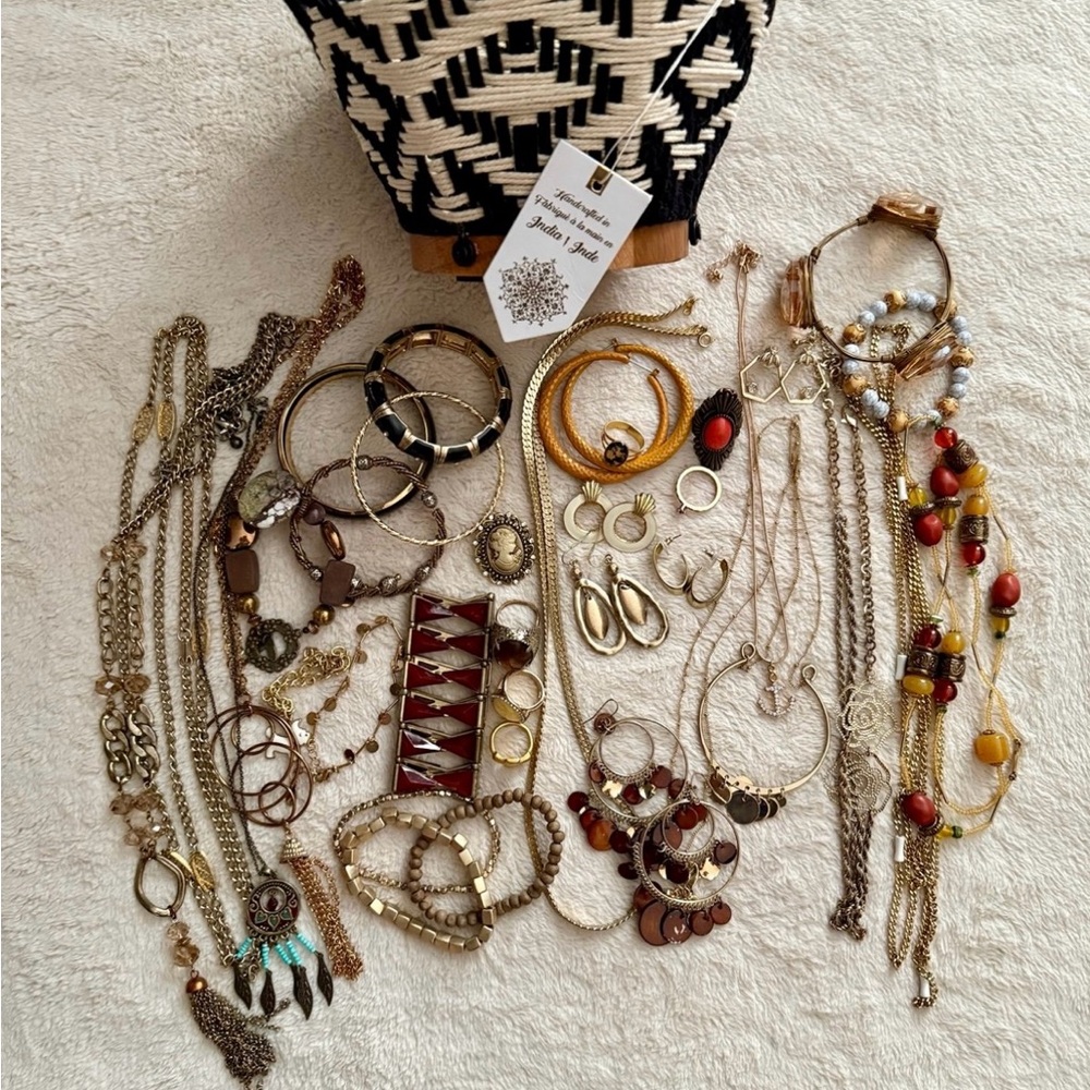 Gold/Fall/Vintage Jewelry Lot